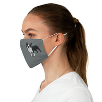 Boston Terrier Fabric Face Mask