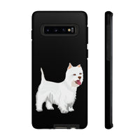West Highland White Terrier Tough Cell Phone Cases, Impact Resistant, Matte or Glossy, FREE Shipping, Made in USA!!