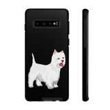 West Highland White Terrier Tough Cell Phone Cases, Impact Resistant, Matte or Glossy, FREE Shipping, Made in USA!!