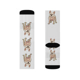 French Bulldog Sublimation Socks