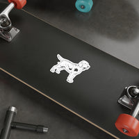 Labrador Retriever Die-Cut Stickers, 5 Sizes, Water Resistant Vinyl, Indoor/Outdoor Use, Matte Finish, FREE Shipping, Made in USA!!