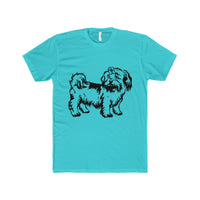 Shih Tzu Men's Cotton Crew Tee