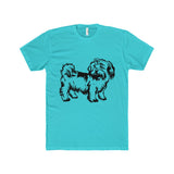 Shih Tzu Men's Cotton Crew Tee