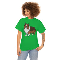 Shetland Sheepdog Unisex Heavy Cotton Tee