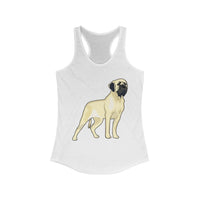 Mastiff Women's Ideal Racerback Tank, Cotton & Polyester, 8 Colors, S-2XL, Made in the USA!!