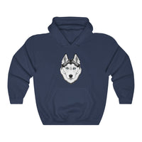 Siberian Husky Unisex Heavy Blend™ Hooded Sweatshirt, S - 5XL, 12 Colors, FREE Shipping, Made in USA!!