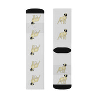 Mastiff Sublimation Socks, 95% Polyester, 3 Sizes, Cushioned Bottoms, Made in the USA!!