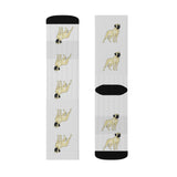 Mastiff Sublimation Socks, 95% Polyester, 3 Sizes, Cushioned Bottoms, Made in the USA!!
