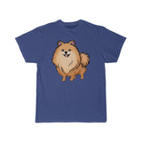 Pomeranian Men's Short Sleeve Tee, 100% Cotton, S - 5XL, 11 Colors, FREE Shipping, Made in USA!!