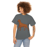 Rhodesian Ridgeback Unisex Heavy Cotton Tee, S - 5XL, 12 Colors, Cotton, Medium Fabric, FREE Shipping, Made in USA!!