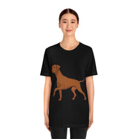 Rhodesian Ridgeback Unisex Jersey Short Sleeve Tee, S - 3XL, 16 Colors, Light Fabric Cotton, FREE Shipping, Made in USA!!