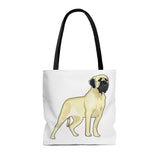 Mastiff Tote Bag, 100% Polyester, 3 Sizes, Made in the USA!!