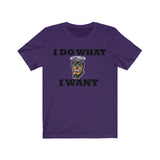 I Do What I Want Rottweiler Unisex Jersey Short Sleeve Tee