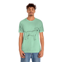 Labrador Retriever Unisex Jersey Short Sleeve Tee