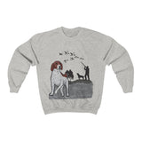 German Shorthaired Pointer Unisex Heavy Blend™ Crewneck Sweatshirt