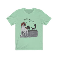 German Shorthaired Pointer Unisex Jersey Short Sleeve Tee