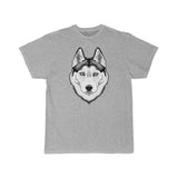 Siberian Husky Men's Short Sleeve Tee, S - 5XL, 11 Colors, Light Fabric, Soft Cotton, FREE Shipping, Made in USA!!