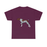 German Shorthaired Pointer Unisex Heavy Cotton Tee