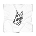 German Shepherd Poly Scarf