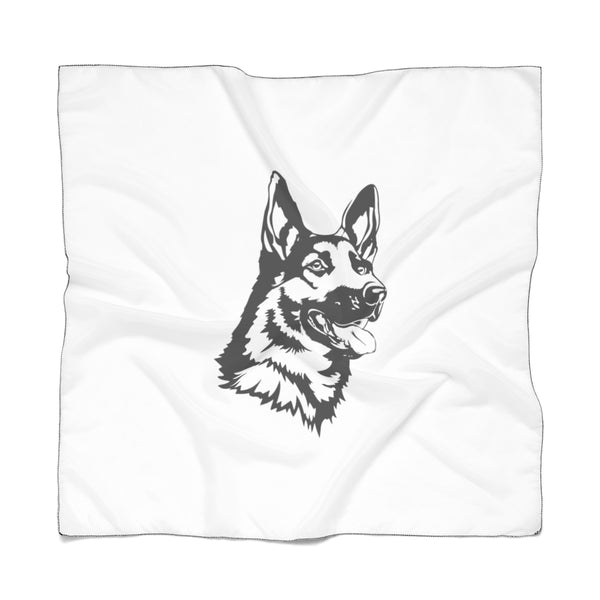 German Shepherd Poly Scarf