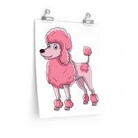 Poodle Premium Matte vertical posters