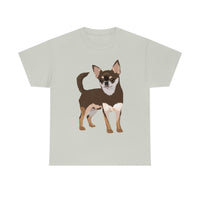 Chihuahua Unisex Heavy Cotton Tee, S - 5XL, 12 Colors, 100% Cotton, Made in the Usa, Free Shipping!!