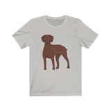 Vizsla Unisex Jersey Short Sleeve Tee, 18 Colors, S - 3XL, FREE Shipping, Made in the USA!!