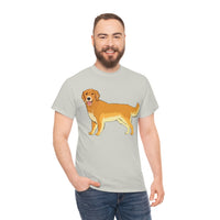 Golden Retriever Unisex Heavy Cotton Tee