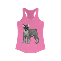 Miniature Schnauzer Women's Ideal Racerback Tank