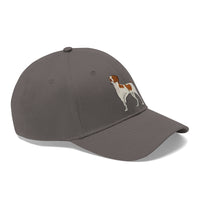 Brittany Unisex Twill Hat, 9 Colors, 100% Cotton Twill, Made in the USA!!