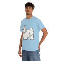 Maltese Unisex Heavy Cotton Tee, S - 5XL, 12 Colors, 100% Cotton, Medium Fabric, FREE Shipping, Made in USA!!