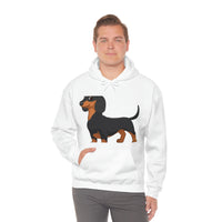 Dachshund Unisex Heavy Blend™ Hooded Sweatshirt, S - 5XL, 13 Colors, Cotton/Polyester, FREE Shipping, Made in USA!!