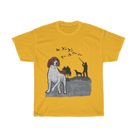 German Shorthaired Pointer Unisex Heavy Cotton Tee