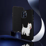 West Highland White Terrier Tough Cell Phone Cases, Impact Resistant, Matte or Glossy, FREE Shipping, Made in USA!!