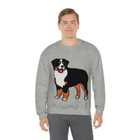 Bernese Mountain Dog Unisex Heavy Blend™ Crewneck Sweatshirt, S - 2XL, 6 Colors, Cotton/Polyester, FREE Shipping, Made in USA!!