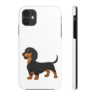 Dachshund Case Mate Tough Phone Cases, Impact Resistant, Wireless Charging, FREE Shipping, Made in USA!!