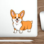 Pembroke Welsh Corgi Die-Cut Stickers, Water Resistant Vinyl, 5 Sizes, Matte Finish, Indoor/Outdoor, FREE Shipping, Made in USA!!