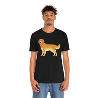 Golden Retriever Unisex Jersey Short Sleeve Tee
