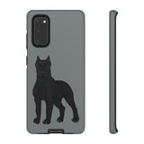 Cane Corso Tough Cell Phone Cases, Two Layers for Protection, Impact Resistant, Made in the USA!!