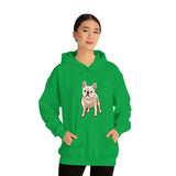 French Bulldog Unisex Heavy Blend Hooded Sweatshirt, S - 5XL, 12 Colors, FREE Shipping, Made in USA!!