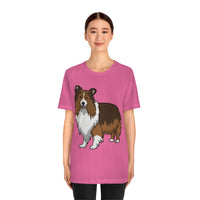 Shetland Sheepdog Unisex Jersey Short Sleeve Tee