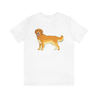 Golden Retriever Unisex Jersey Short Sleeve Tee