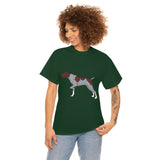 German Shorthaired Pointer Unisex Heavy Cotton Tee