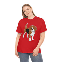 Beagle Unisex Heavy Cotton Tee, Made in the USA!!