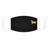 Golden Retriever Snug-Fit Polyester Face Mask