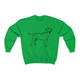 Labrador Retriever Unisex Heavy Blend Crewneck Sweatshirt