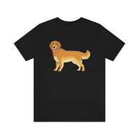 Golden Retriever Unisex Jersey Short Sleeve Tee