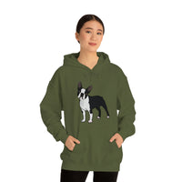 Boston Terrier Unisex Heavy Blend™ Hooded Sweatshirt, S - 5XL, 12 Colors, Cotton/Polyester, FREE Shipping, Made in USA!!
