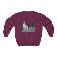 German Shorthaired Pointer Unisex Heavy Blend™ Crewneck Sweatshirt