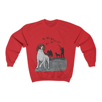 German Shorthaired Pointer Unisex Heavy Blend™ Crewneck Sweatshirt